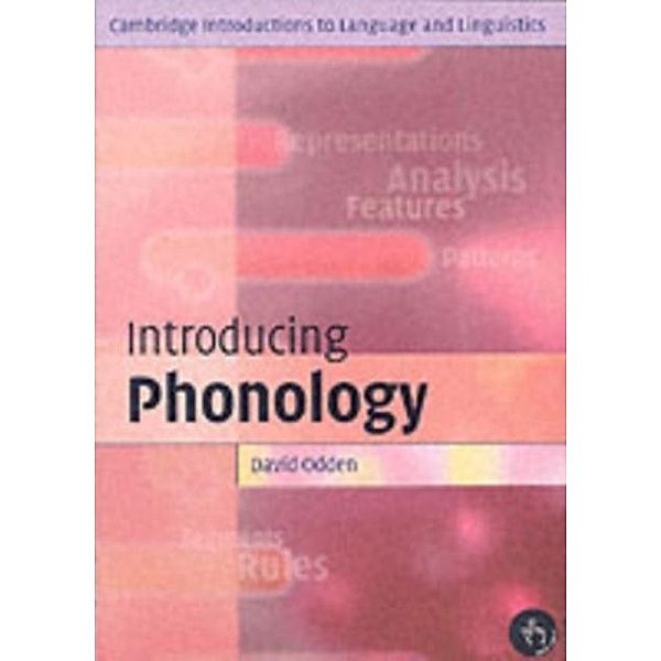 Introducing Phonology, David Odden