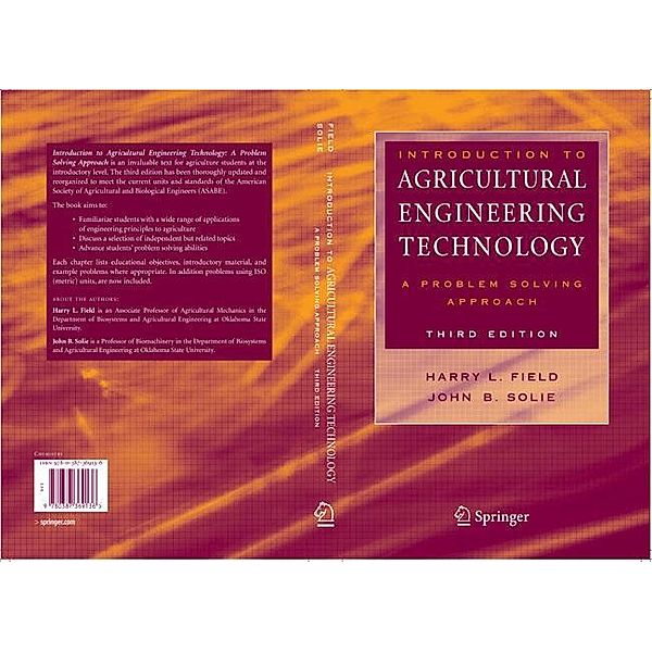 Introduction to Agricultural Engineering Technology, Harry Field, John Solie