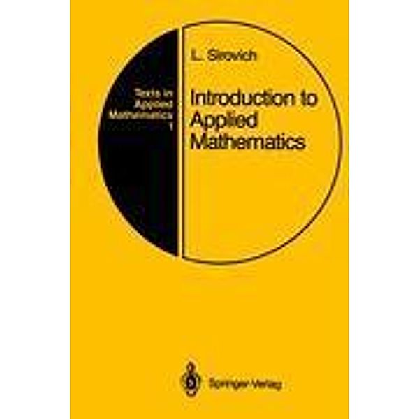 Introduction to Applied Mathematics, Lawrence Sirovich