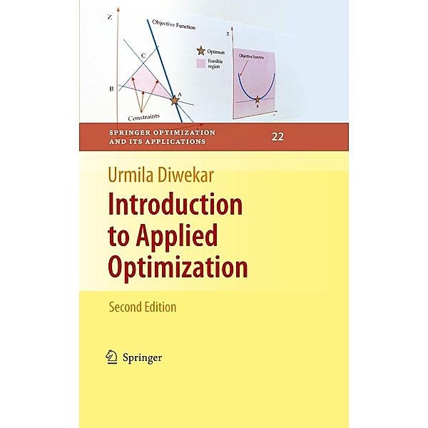 Introduction to Applied Optimization / Springer Optimization and Its Applications Bd.22, Urmila Diwekar