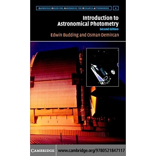 Introduction to Astronomical Photometry, Edwin Budding