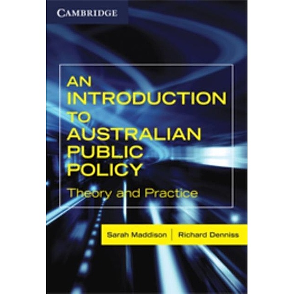 Introduction to Australian Public Policy, Sarah Maddison
