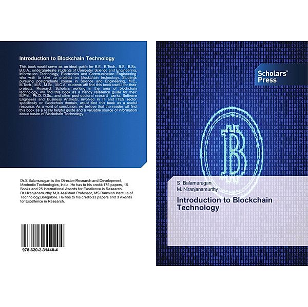 Introduction to Blockchain Technology, S. Balamurugan, M. Niranjanamurthy