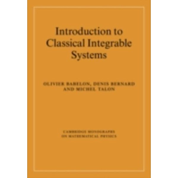 Introduction to Classical Integrable Systems, Olivier Babelon