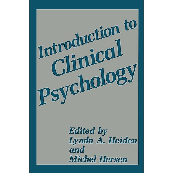 Introduction to Clinical Psychology