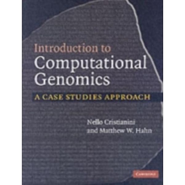 Introduction to Computational Genomics, Nello Cristianini