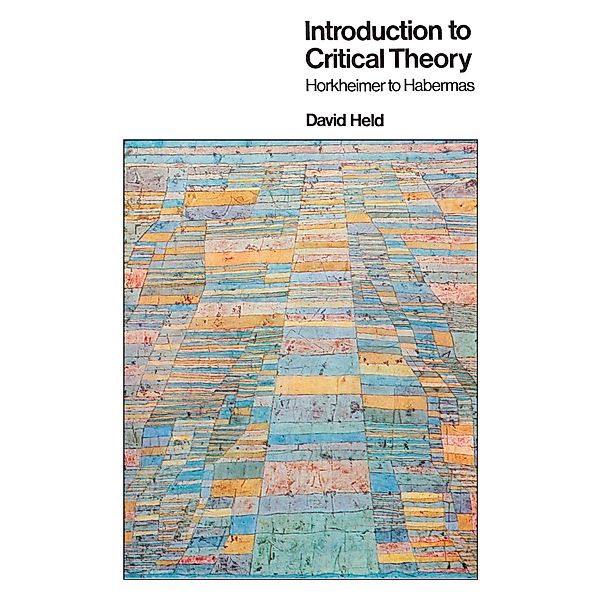 Introduction to Critical Theory, David Held