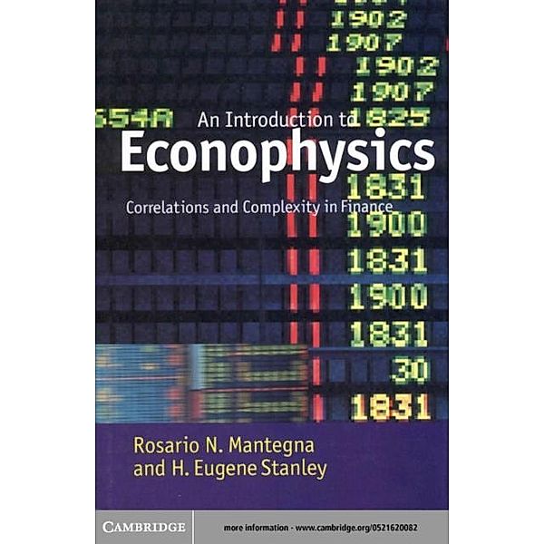 Introduction to Econophysics, Rosario N. Mantegna