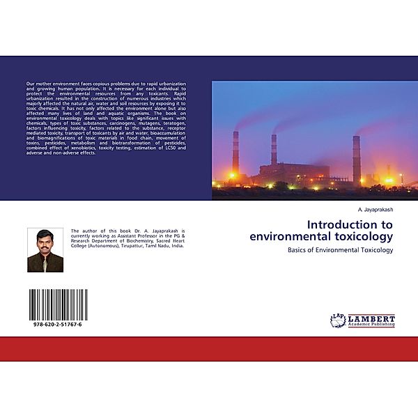 Introduction to environmental toxicology, A. Jayaprakash