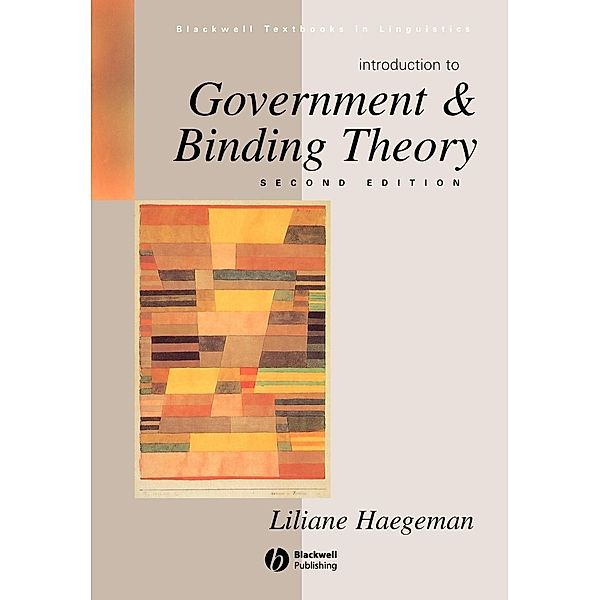 Introduction to Government & Binding Theory, Liliane Haegeman