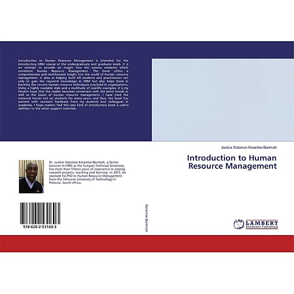 Introduction to Human Resource Management, Justice Solomon Korantwi-Barimah