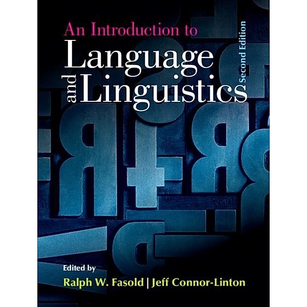 Introduction to Language and Linguistics