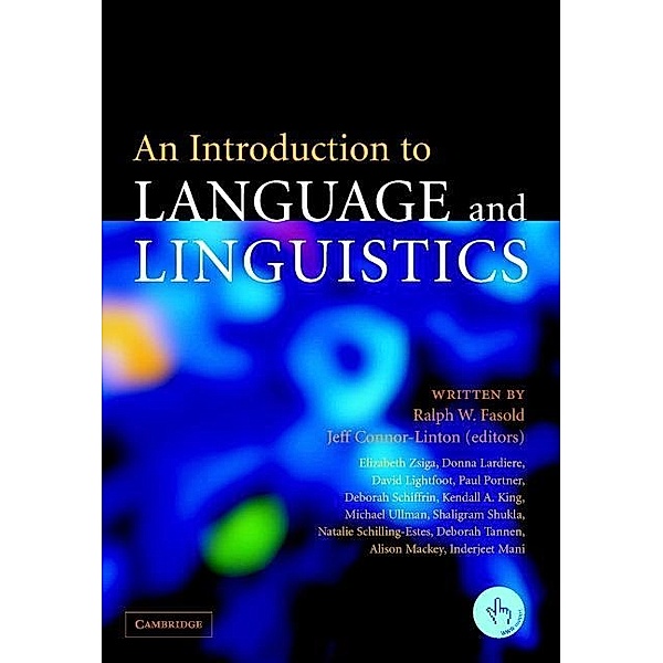 Introduction to Language and Linguistics, Ralph Fasold