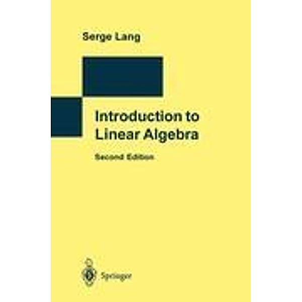 Introduction to Linear Algebra, Serge Lang