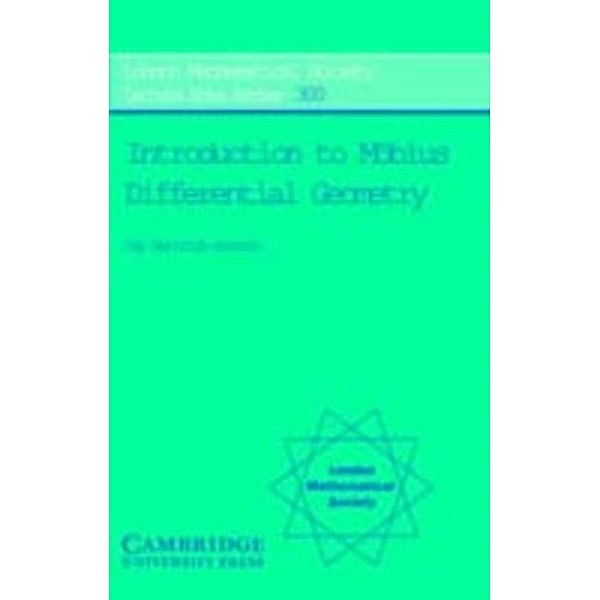 Introduction to Mobius Differential Geometry, Udo Hertrich-Jeromin