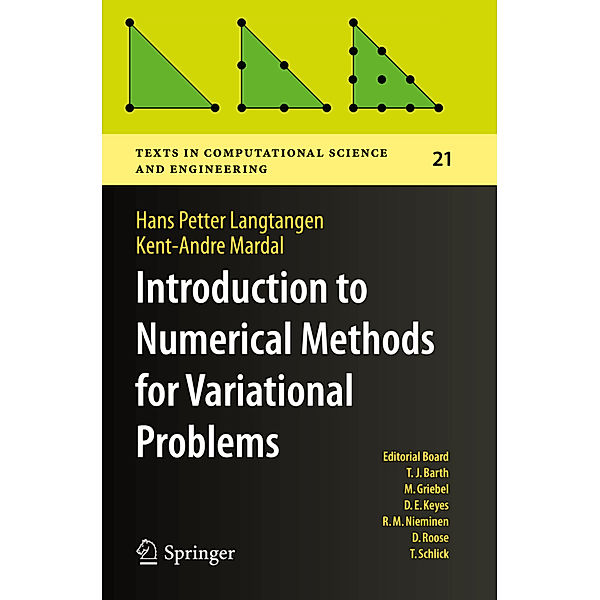Introduction to Numerical Methods for Variational Problems, Hans Petter Langtangen, Kent-Andre Mardal
