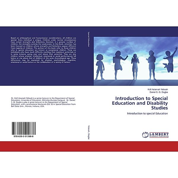 Introduction to Special Education and Disability Studies, Kofi Asiamah Yeboah, Daniel S. Q. Dogbe