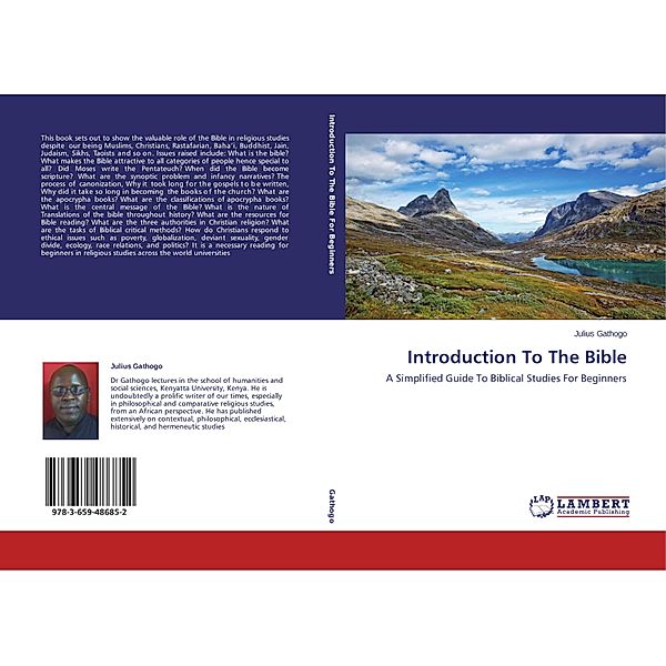 Introduction To The Bible, JULIUS GATHOGO