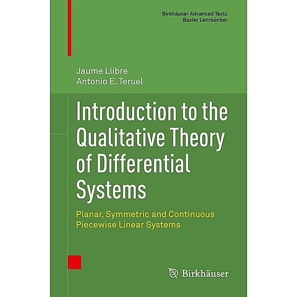 Introduction to the Qualitative Theory of Differential Systems, Jaume Llibre, Antonio E. Teruel