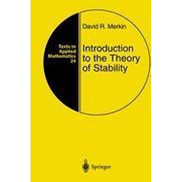 Introduction to the Theory of Stability, David R. Merkin