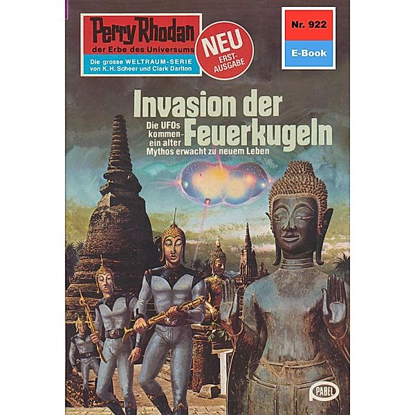 Invasion der Feuerkugeln (Heftroman) / Perry Rhodan-Zyklus Die kosmischen Burgen Bd.922, Marianne Sydow