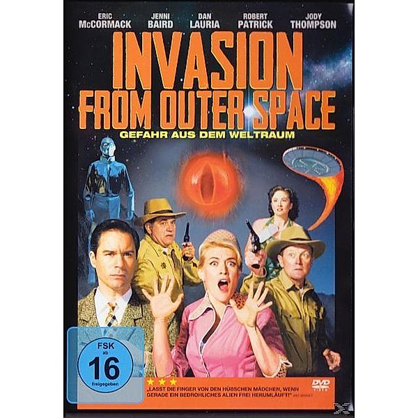 Invasion from Outer Space, Robert Patrick, Eric McCormark, Jenni Baird