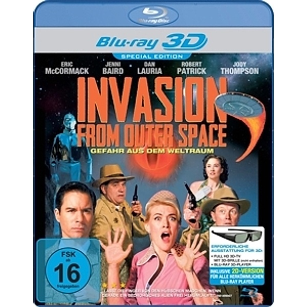 Invasion From Outer Space (3d Shutter), Robert Patrick, Eric Mccormark, Jenni Baird