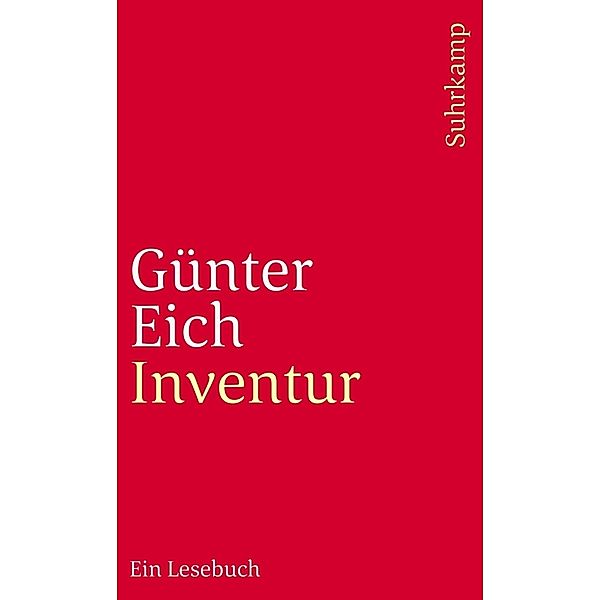 Inventur, Günter Eich