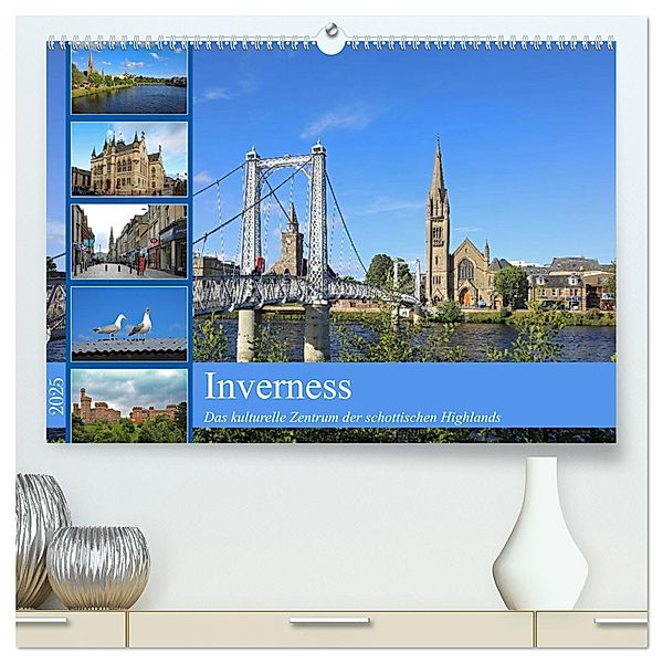 Inverness (hochwertiger Premium Wandkalender 2025 DIN A2 quer), Kunstdruck in Hochglanz, Calvendo, Klaus Eppele