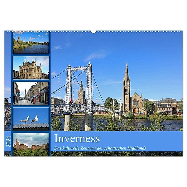 Inverness (Wandkalender 2024 DIN A2 quer), CALVENDO Monatskalender, Klaus Eppele