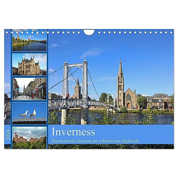 Inverness (Wandkalender 2024 DIN A4 quer), CALVENDO Monatskalender, Klaus Eppele