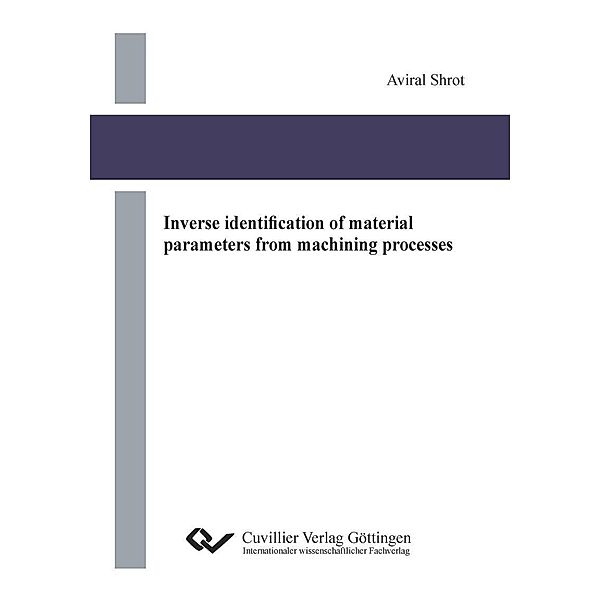 Inverse identification of material parameters from machining processes