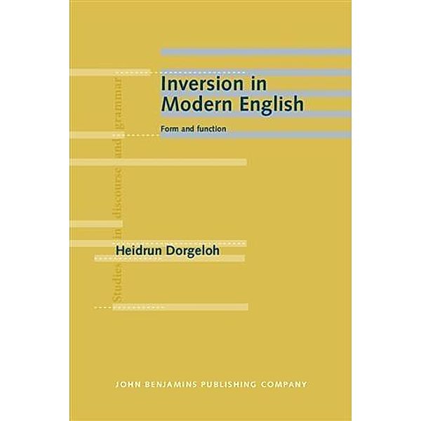 Inversion in Modern English, Heidrun Dorgeloh