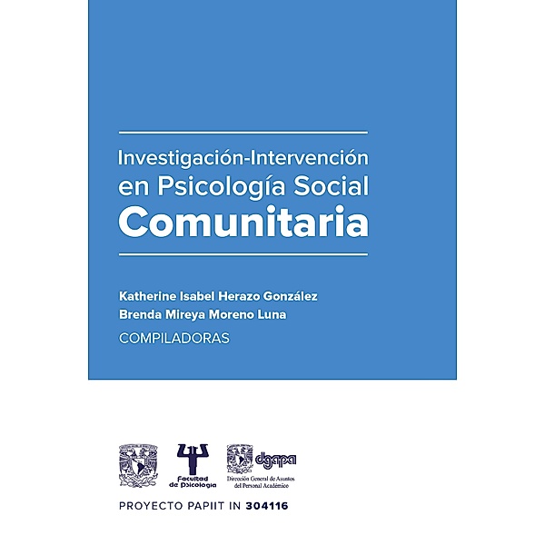 Investigación intervención en Psicología social comunitaria, Katherine Isabel Herazo González, Brenda Mireya Moreno Luna