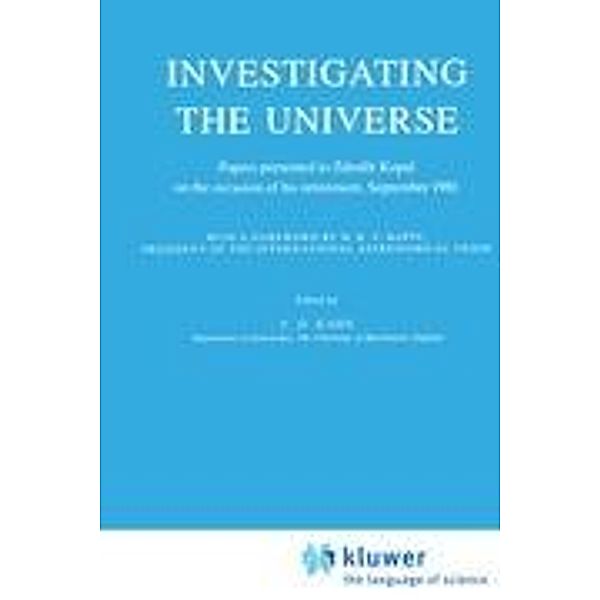 Investigating the Universe, M. K. V. Bappu