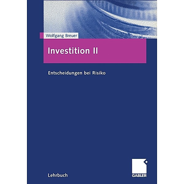 Investition II, Wolfgang Breuer