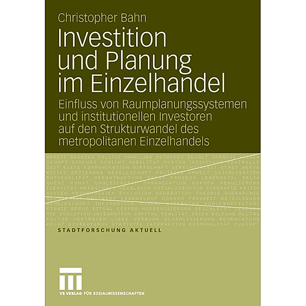 Investition und Planung im Einzelhandel, Christopher Bahn