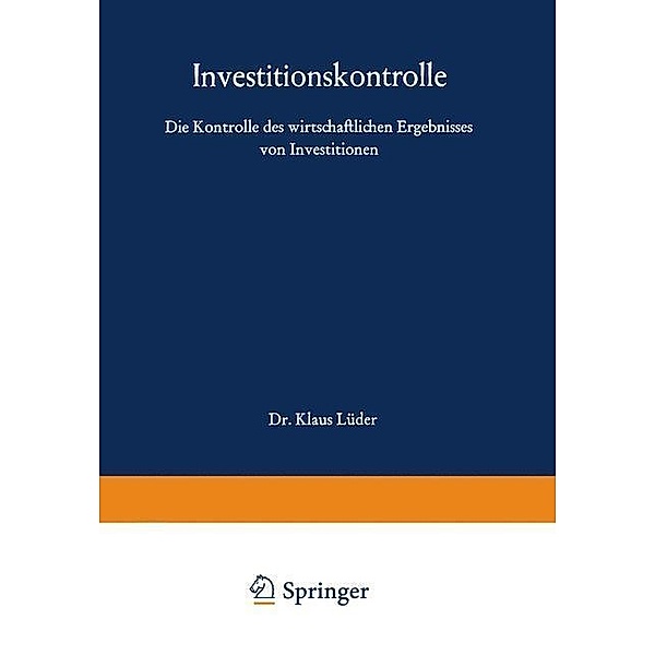 Investitionskontrolle, Klaus Lüder