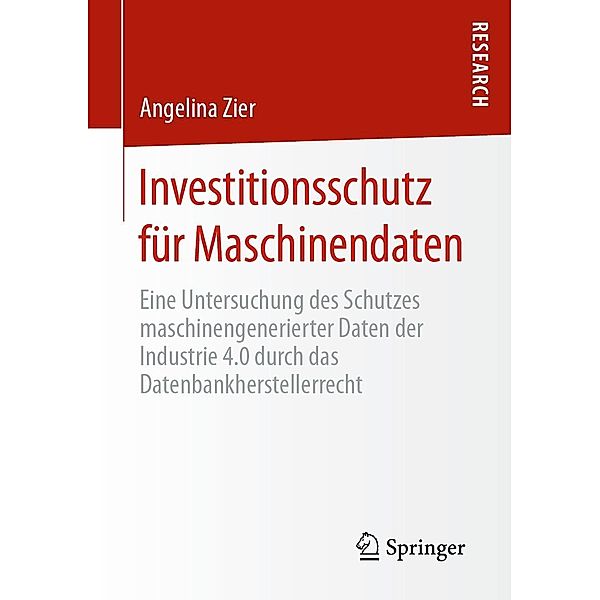 Investitionsschutz für Maschinendaten, Angelina Zier