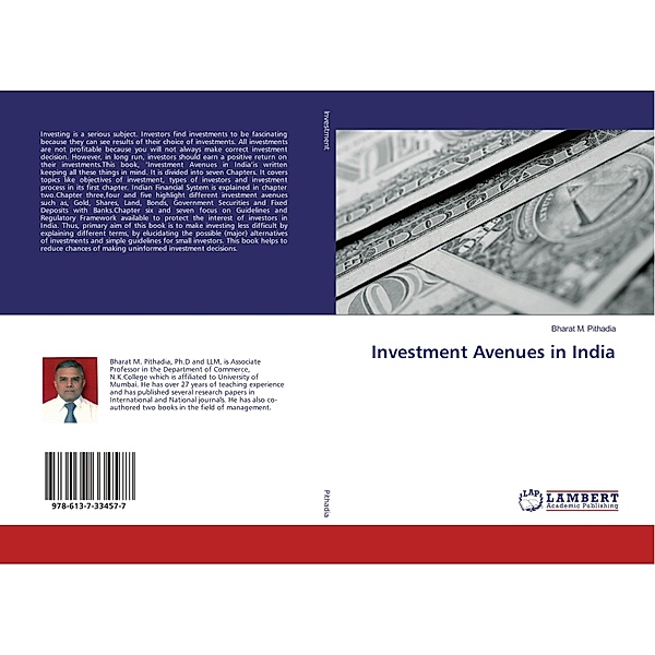Investment Avenues in India, Bharat M. Pithadia