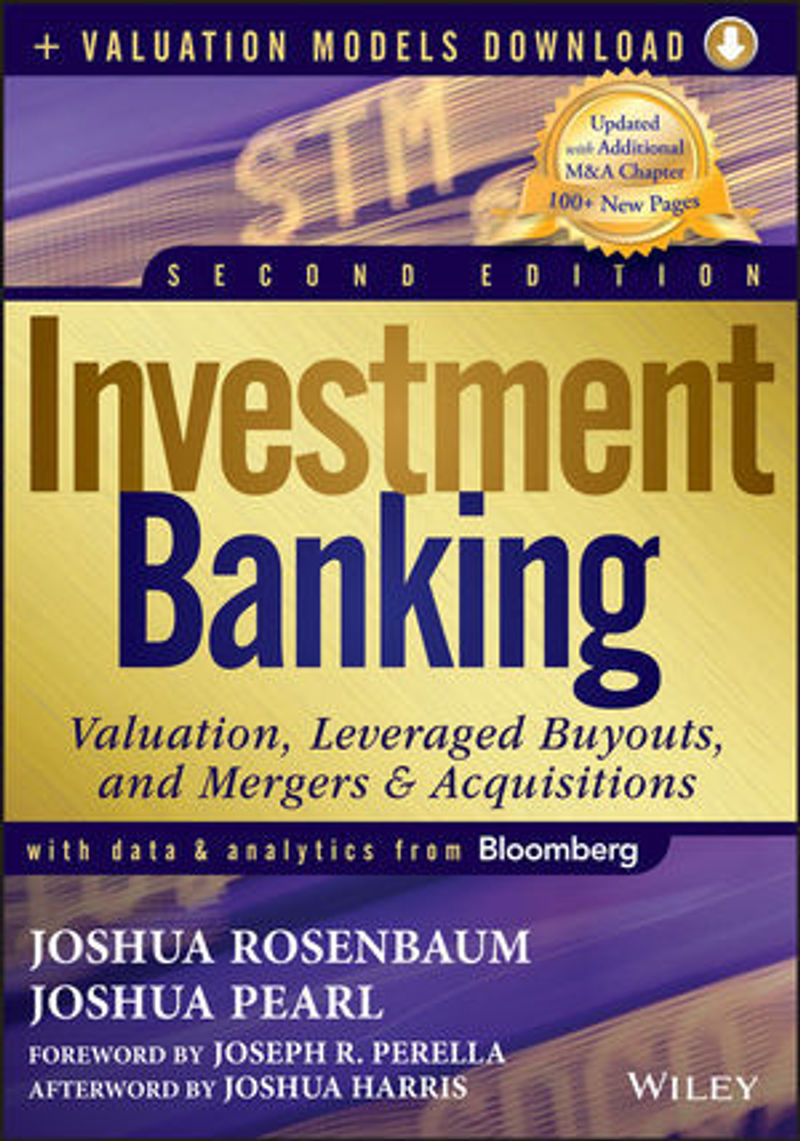 Investment Banking Buch von Joshua Rosenbaum versandkostenfrei bestellen