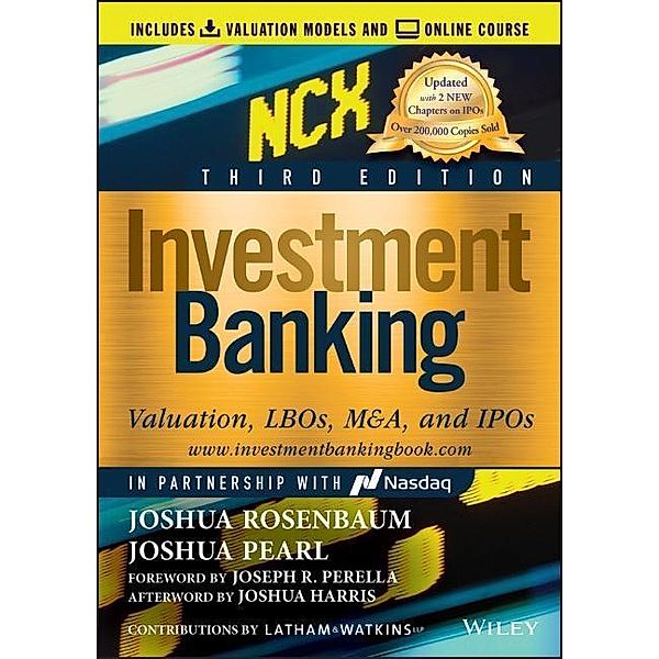 Investment Banking, Joshua Rosenbaum, Joshua Pearl