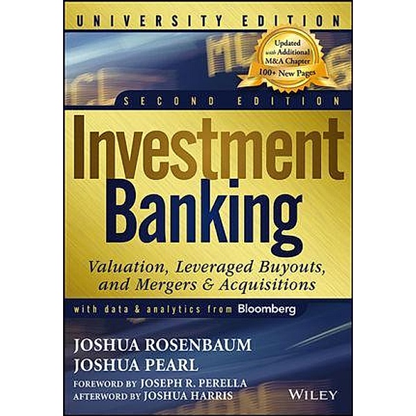 Investment Banking / Wiley Finance Editions, Joshua Pearl, Joshua Rosenbaum