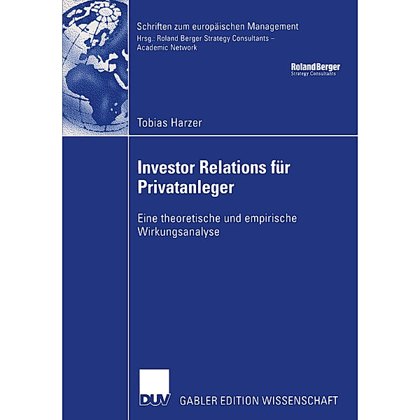 Investor Relations für Privatanleger, Tobias Harzer