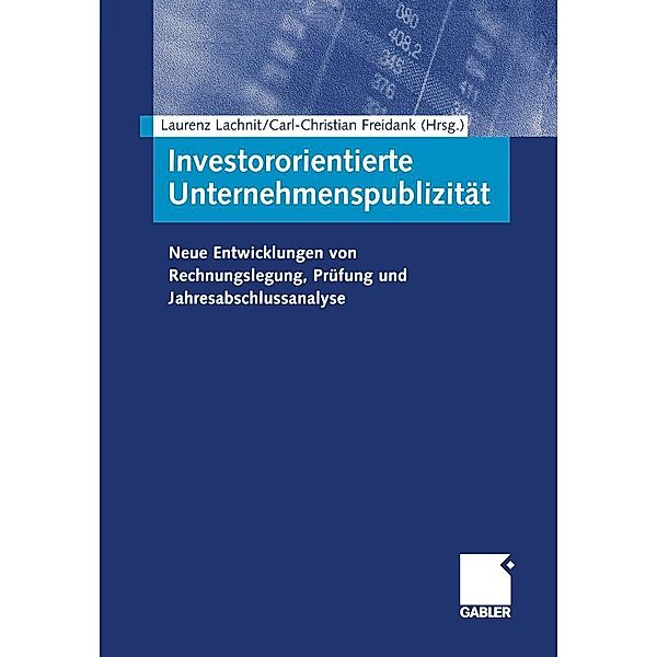 Investororientierte Unternehmenspublizität