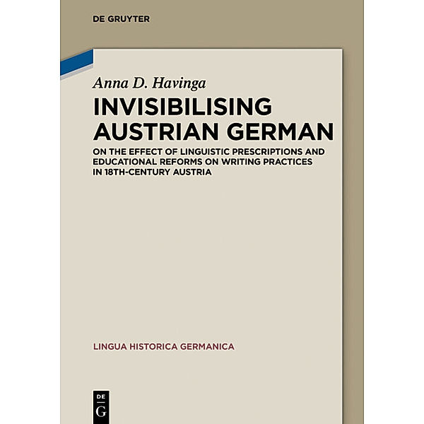 Invisibilising Austrian German, Anna Dorothea Havinga