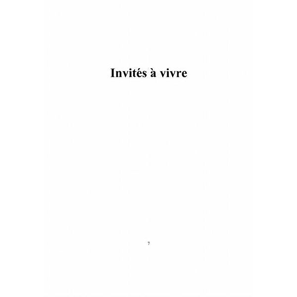 Invites a vivre / Hors-collection, Collectif
