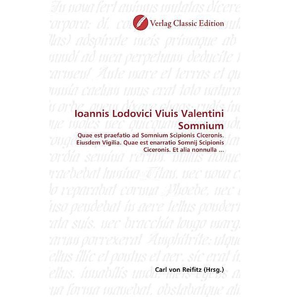 Ioannis Lodovici Viuis Valentini Somnium