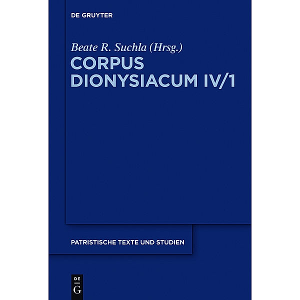 Ioannis Scythopolitani prologus et scholia in Dionysii Areopagitae librum 'De divinis nominibus' cum additamentis interpretum aliorum