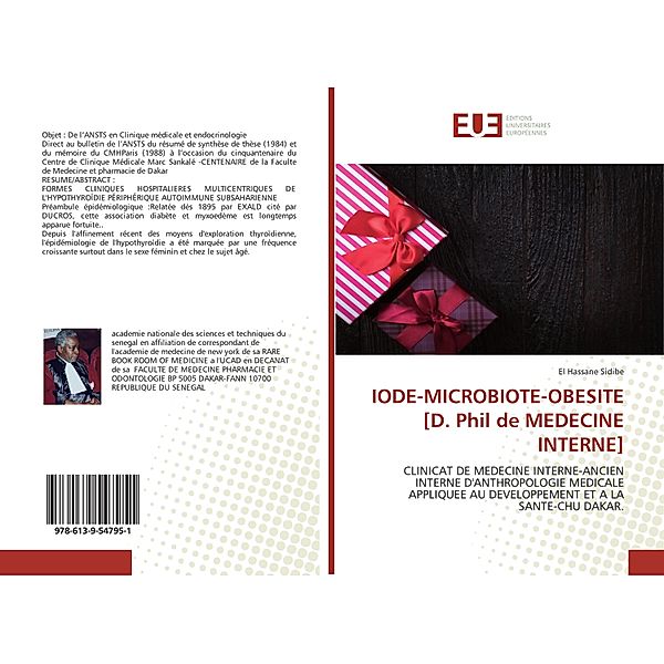 IODE-MICROBIOTE-OBESITE [D. Phil de MEDECINE INTERNE], El Hassane Sidibé